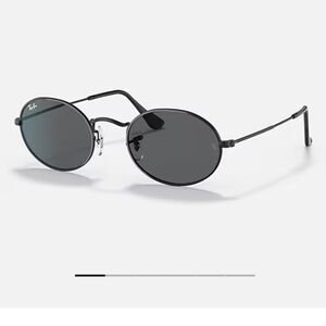 Ray-Ban black Oval Sunglasses